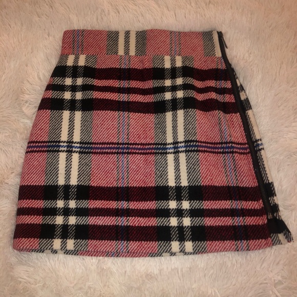Topshop Dresses & Skirts - TOPSHOP PLAID MINI SKIRT